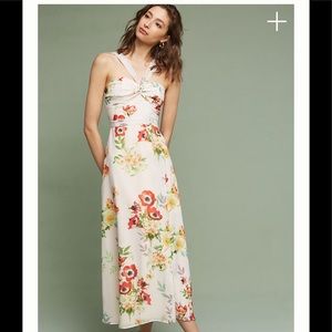 Floral wedding guest dress